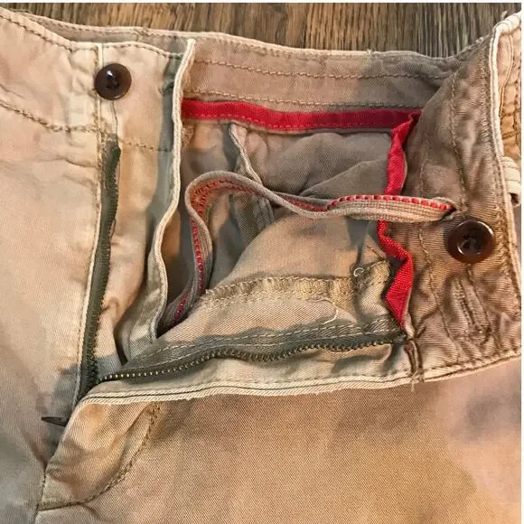 Polo by Ralph Lauren Tan Cotton Shorts Mens 33 - Picture 5 of 11